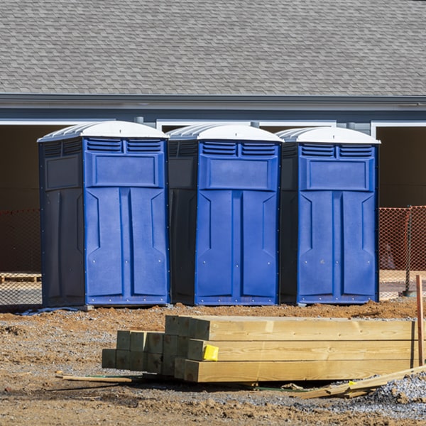 how do you dispose of waste after the porta potties have been emptied in Corinth VT